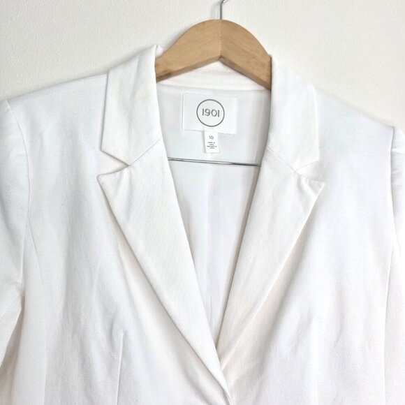 1901 Women's White Blazer - Picture 10 of 16